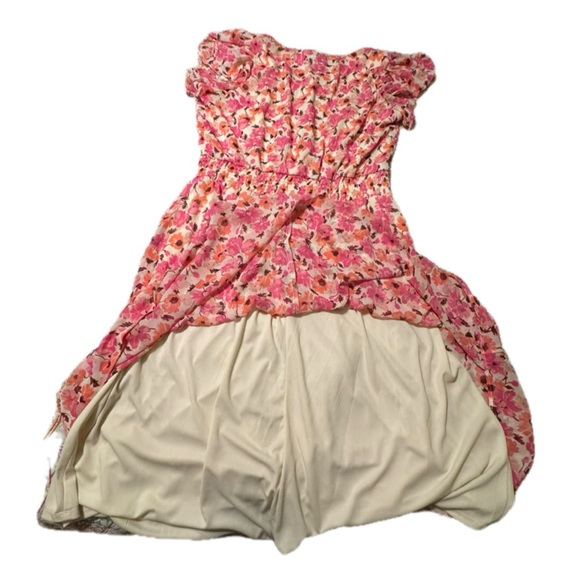 Msk Wemens Plus Size Floral-Print Flutter-Sleeve Midi Dress - Picture 4 of 5